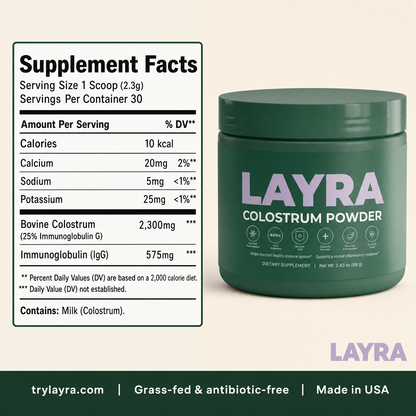 LAYRA Bovine Colostrum