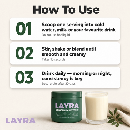 LAYRA Bovine Colostrum