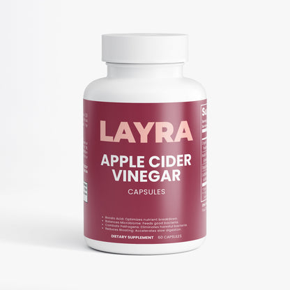 Apple Cider Vinegar Capsules — The Cleanse-Support Essential for Digestion & Blood Sugar Balance