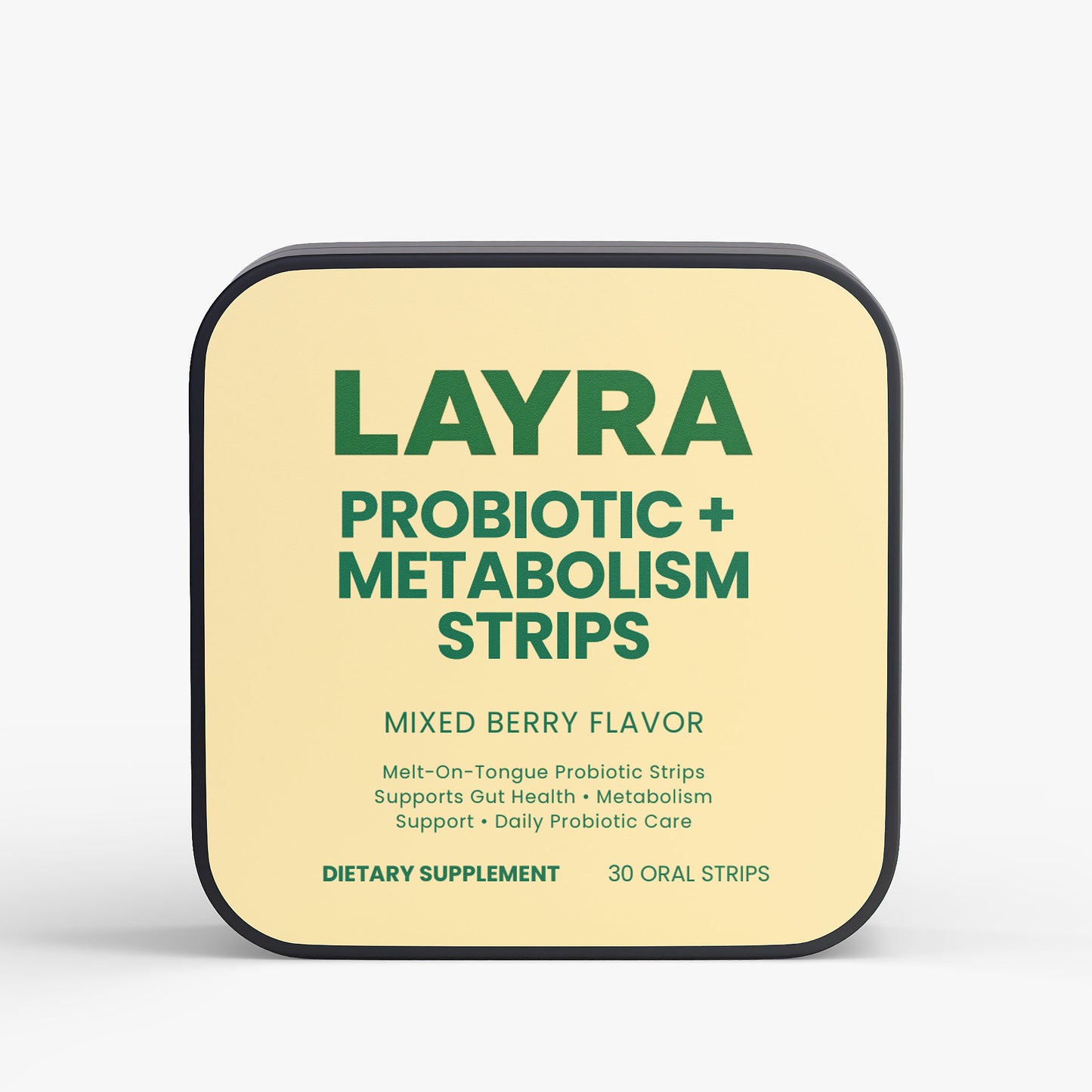 Probiotic + Metabolism Strips — The Rapid-Dissolve Solution for Gut Health & Weight Management