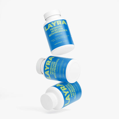 Probiotic 40 Billion with Prebiotics — The High-Potency Synbiotic for Restoring Core Gut Health