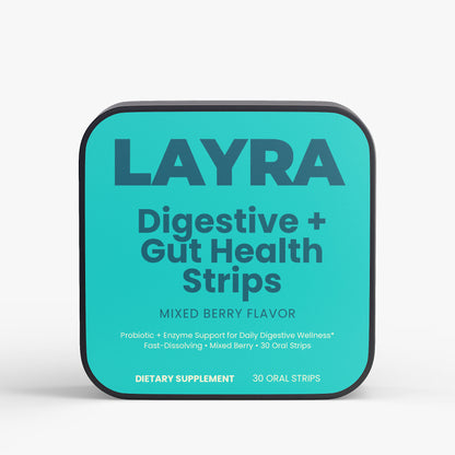 Digestive + Gut Health Strips — The Instant-Release Support for Bloat Relief & Nutrient Absorption